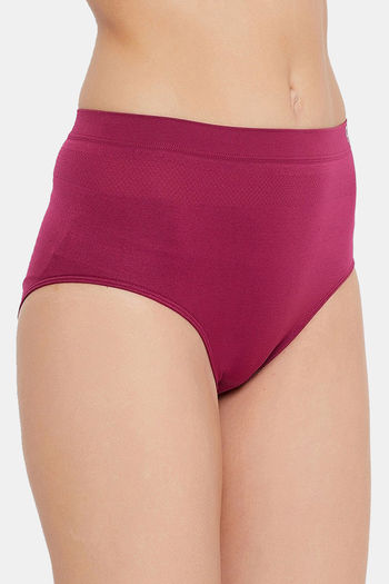 Buy C9 Medium Rise Three-Fourth Coverage Seamless Bikini Panty (Pack Of 4)  - Assorted at Rs.1409 online