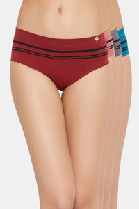 Buy C9 Mid Rise Seamless Bikini Panty (Pack Of 4) - Assorted17