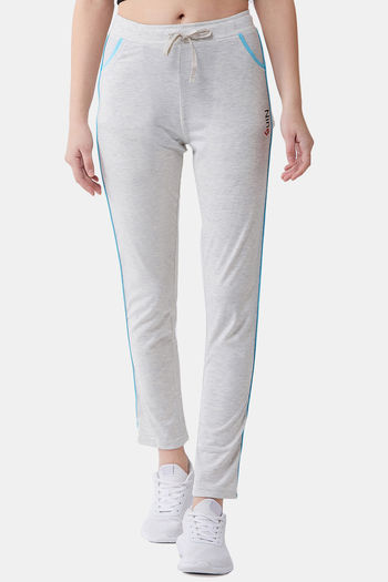 Buy C9 Easy Movement Cotton Track Pants - White at Rs.1299 online