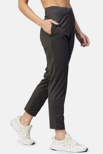 Jockey Womens Microfiber Fabric Straight Fit Stay Dry Treatment Track Pants  MW54  Online Shopping site in India