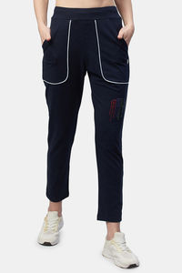 Buy C9 Easy Movement Cotton Track Pants - New French Navy