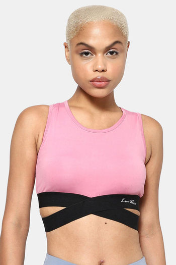 Urban Hug Single Layered Non Wired Medium Coverage Strapless Bra - Pink