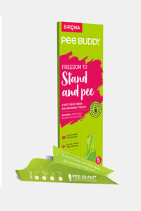 Buy Pee-Buddy Female Disposable Portable Urination Device(5 Funnels) - Green