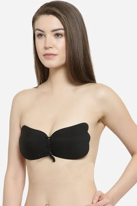 Buy online Black Silk Blend Lette Bra from lingerie for Women by Prettycat  for ₹499 at 44% off