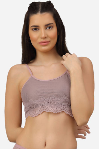 Buy PrettyCat Padded Non-Wired Full Coverage Bralette - Multi at