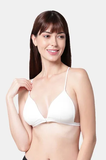 Buy PrettyCat Padded Non-Wired Medium Coverage Pretty Back Bra - White at  Rs.450 online