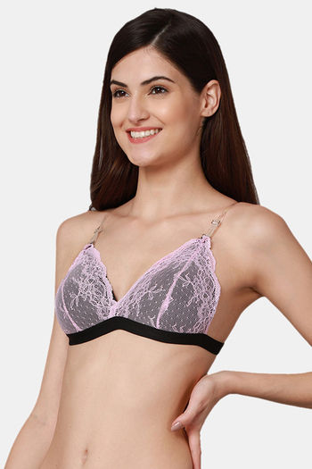 Buy Zivame Urban Leisure Cotton Padded Wired Push Up Bra - Grey Online