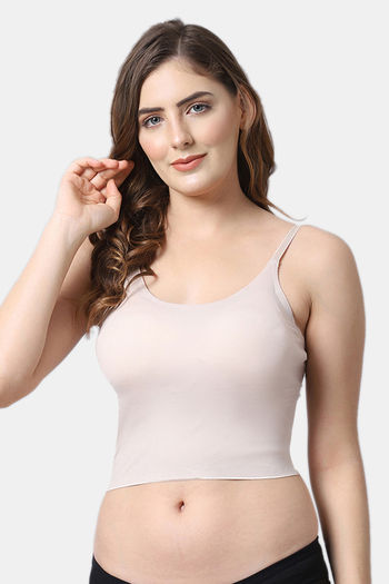 Buy PrettyCat Padded Non-Wired Full Coverage Bralette - Beige at Rs.799  online