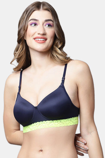 PrettyCat PrettyCat Lightly Padded Lace Tshirt bra Women Everyday Lightly  Padded Bra - Buy PrettyCat PrettyCat Lightly Padded Lace Tshirt bra Women  Everyday Lightly Padded Bra Online at Best Prices in India