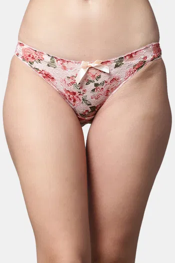 Buy PrettyCat Low Rise Half Coverage Bikini Panty - Peach