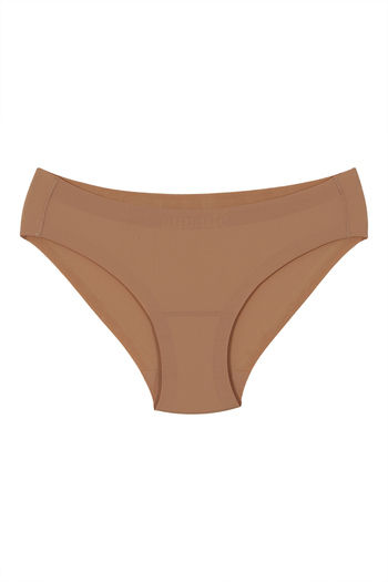 Buy Amante Seamless Everyday Bikini Brief- Skin at Rs.545 online