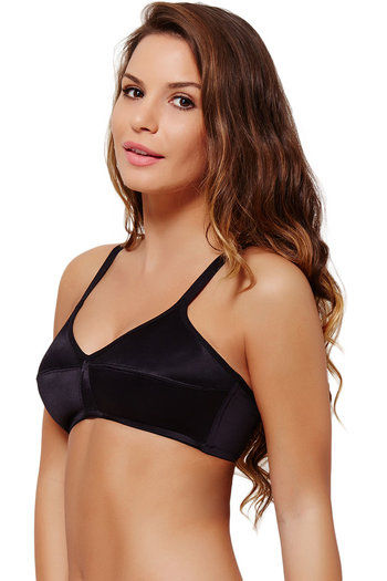 Buy Zivame Plus High Strength Fabric Cup Wired Minimizer Bra- Blue