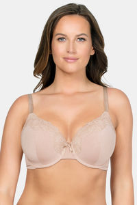 Buy Parfait Padded Wired Full Coverage T- Shirt Bra - Nude