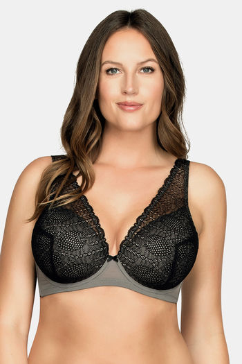 Buy Parfait Padded Wired No Sag Bra - Black at Rs.2069 online