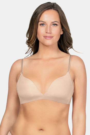 Buy Parfait Padded Wirefree Seamless T-Shirt Bra - Bare at Rs.768