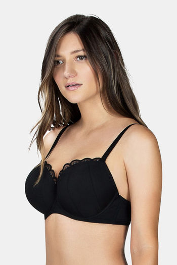 black long bra