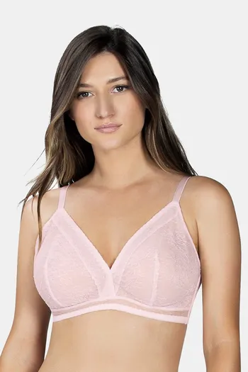 Buy Parfait Lightly Lined Non-Wired Full Coverage Bralette - Blossom