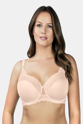 Parfait Padded Wired Full Coverage T-Shirt Bra - Porcelain