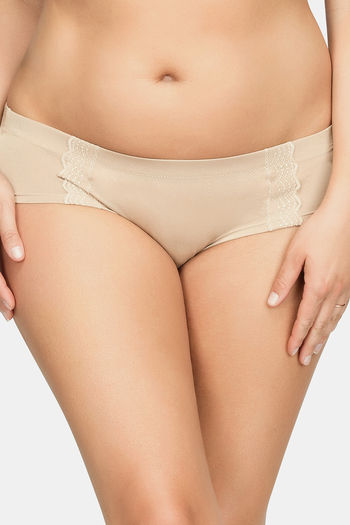 Buy Parfait Mid Rise Hipster Panty - Skin