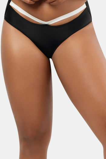 Buy Parfait Lauren Highwaist Bikini Bottom - Black