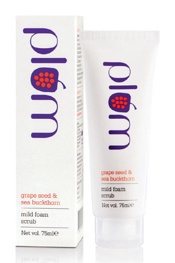 Buy Plum Grape Seed & Sea Buckthorn Mild Foam Scrub 75 ml