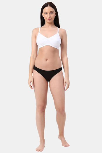Buy Planetinner Non Padded Non Wired Super Support Bra - White at Rs.480  online