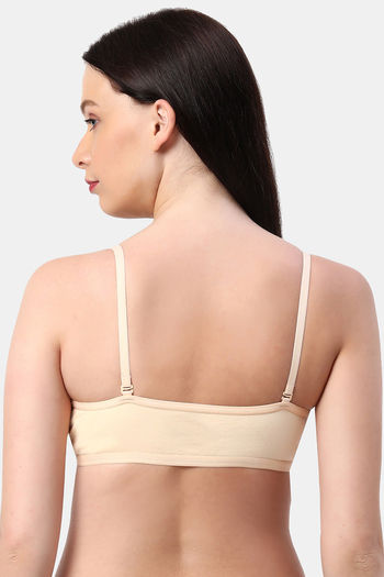 Planetinner Medium Impackt Non Padded detachable straps sports Bra For  Girls,woman