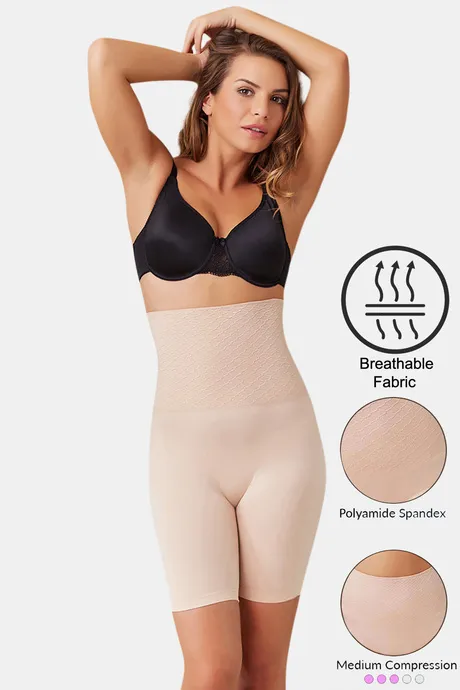 High Waist Compression Shaper Panties With Seamless Fashion Nova