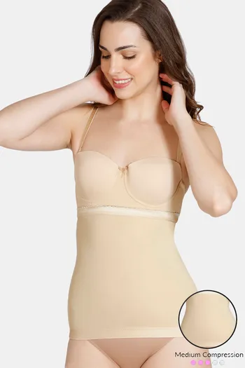 Buy Zivame Medium Control Tummy And Waist Cincher - Nude at Rs.996 online