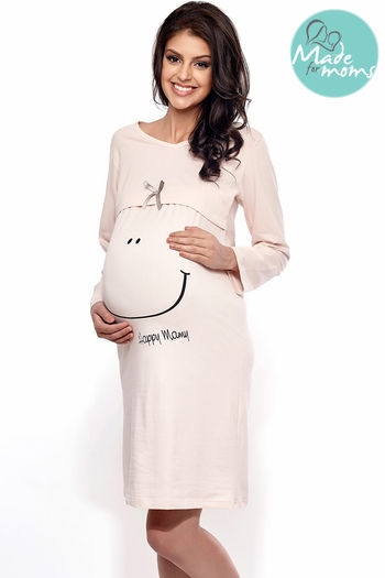 Buy Zivame Made For Moms Full Sleeved Feeding Night Dress at Rs.995 online  | Nightwear online