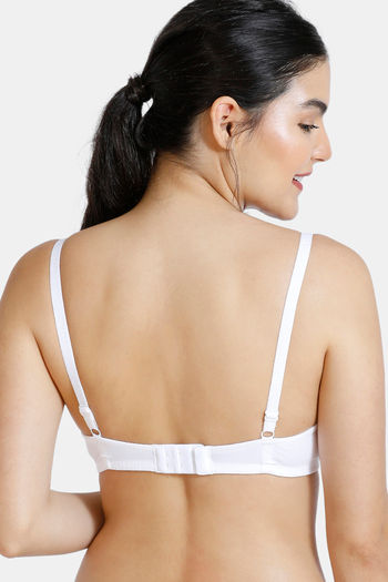 Zivame 36b White Push Up Bra - Get Best Price from Manufacturers &  Suppliers in India