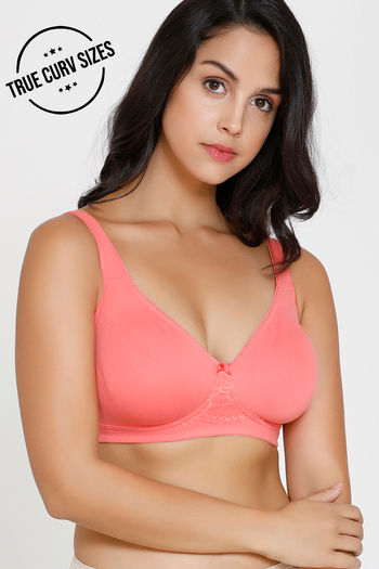 Buy Zivame Women's Polyamide Non-Wired Casual Moulded Padded Bra  (ZI110PFASHBPINK0036C_Pink_36C) at
