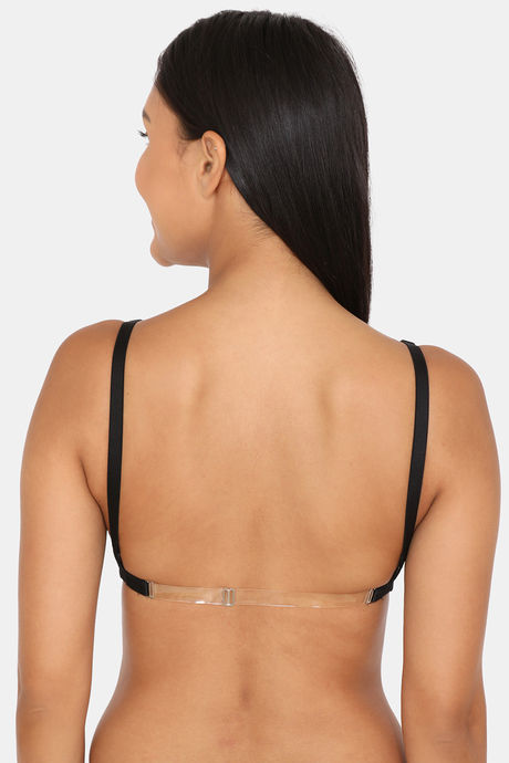Buy Zivame Double Layered Non Wired Full Coverage Ultra Low Back Backless  Bra - Black at Rs.299 online