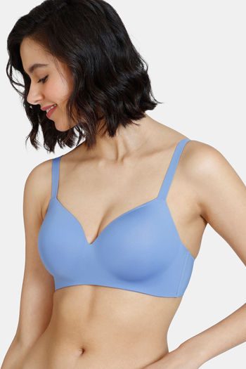 Buy Zivame Soft n Sheen Padded Wired 3/4th Coverage T-Shirt Bra