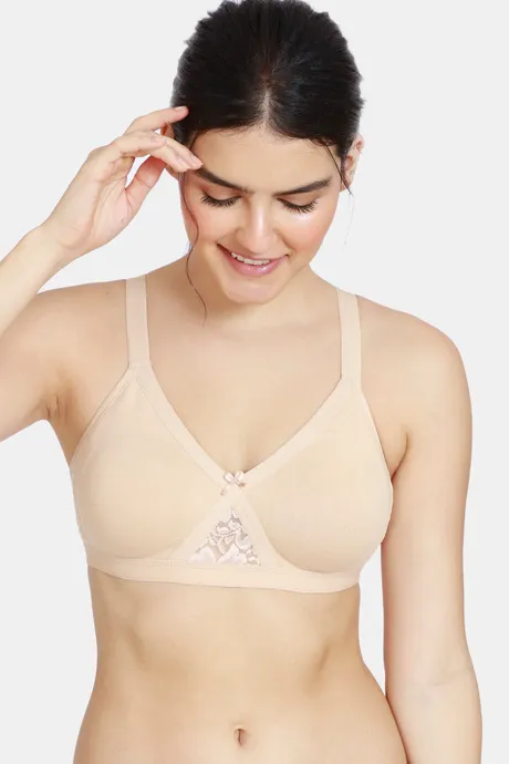 Buy Zivame Cotton-On-Skin High Strength Full Coverage Wired Bra