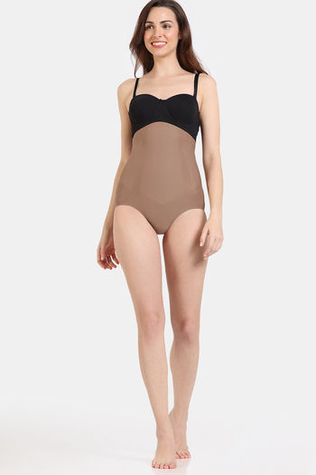 Buy online Beige Nylon Shaper Brief Shapewear from lingerie for Women by  Penny By Zivame for ₹1359 at 15% off