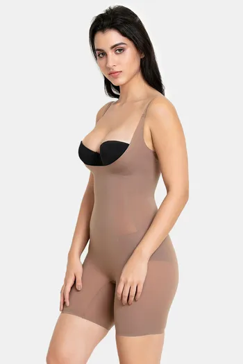 Buy Zivame Post-Surgical Tummy Cinching Medium Control Bodysuit - Brown at  Rs.4995 online