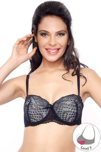 Strapless Push Up Bra with Convertible Straps