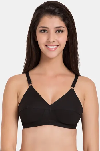 Buy Souminie Single Layered Non-Wired Full Coverage Minimiser - Black