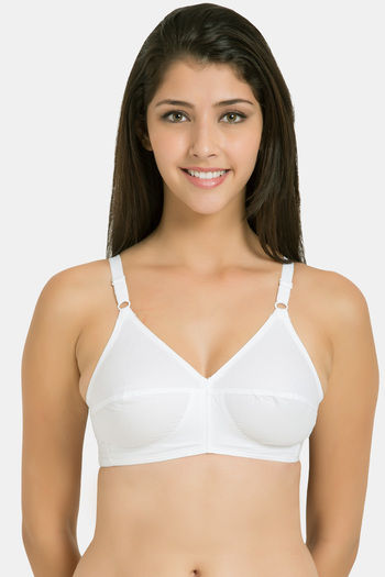 Buy Souminie Single Layered Non-Wired Full Coverage Minimiser - White