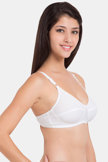 Buy Souminie Single Layered Non-Wired Full Coverage Minimiser - Dark Pink  at Rs.266 online