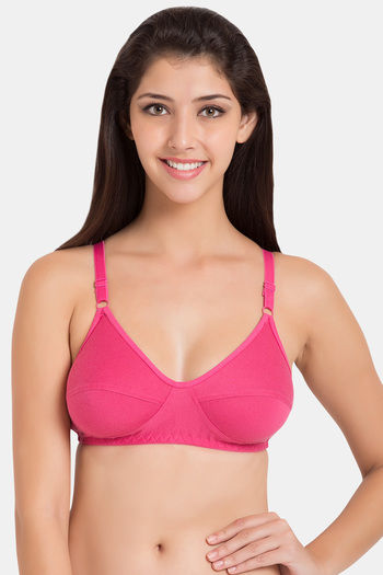 Buy Souminie Light Pink Non Padded Bra for Women Online @ Tata CLiQ