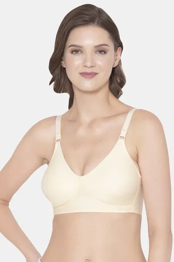 Buy Souminie Double Layered Non-Wired Full Coverage No Sag / Sag Lift -  White at Rs.302 online