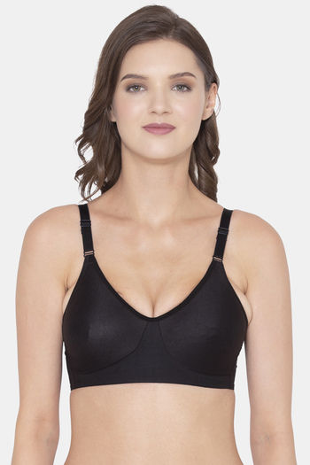 Buy Souminie Double Layered Non-Wired Full Coverage No Sag / Sag Lift -  Black at Rs.338 online