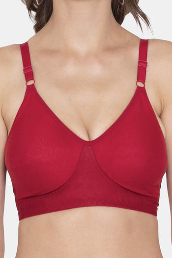 Souminie Double Layered Non-Wired Full Coverage No Sag / Sag Lift - Red