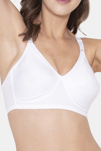 Buy Souminie Double Layered Non-Wired Full Coverage No Sag / Sag Lift -  White at Rs.289 online