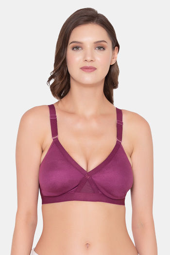 Buy Souminie Double Layered Non-Wired Full Coverage Minimiser - Magenta