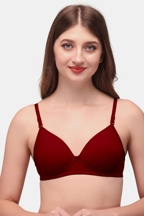 Buy PrettyCat Push-Up Full Coverage Push-Up Bra - Purple at Rs.629 online