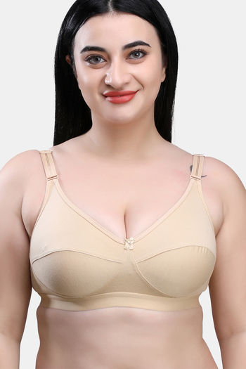 Buy Souminie Double Layered Non-Wired Full Coverage Sag Lift Bra