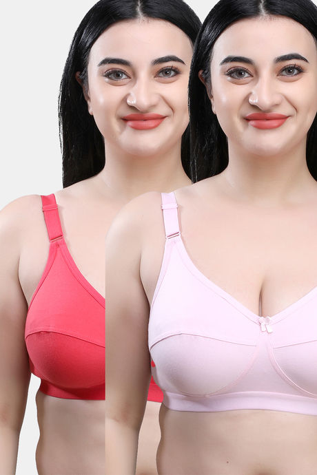 Buy Triumph Single Layered Wired Medium Coverage Minimiser Bra - Nude Beige  at Rs.2599 online